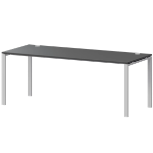 Стол на металлокаркасе Арго-М АМ-005.60 Антрацит/Белый - фото 8130598