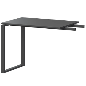 Бриф-приставка на металлокаркасе Арго-М АМ.О-090.60 Антрацит/Антрацит - фото 8130731