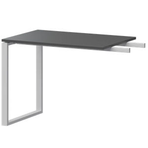 Бриф-приставка на металлокаркасе Арго-М АМ.О-090.60 Антрацит/Белый - фото 8130755