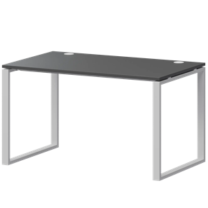 Стол на металлокаркасе Арго-М АМ.О-002 Антрацит/Белый - фото 8130771