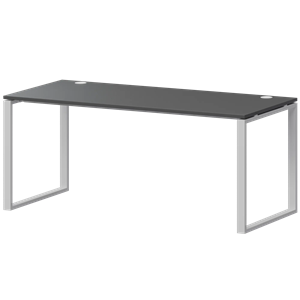 Стол на металлокаркасе Арго-М АМ.О-004.60 Антрацит/Белый - фото 8130772