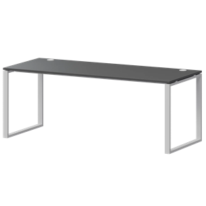 Стол на металлокаркасе Арго-М АМ.О-005.60 Антрацит/Белый - фото 8130773