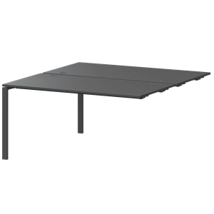 Модуль двойной на 2 рабочих места Арго-М АМБЭ-003 Антрацит/Антрацит - фото 8130793