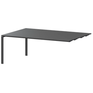 Модуль стола переговорного Арго-М АМЭ-005.123 Антрацит/Антрацит - фото 8130811