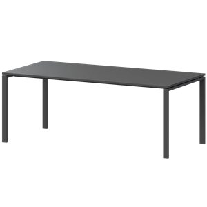 Стол на металлокаркасе для заседаний Арго-М АМ-0058 Антрацит/Антрацит - фото 8130822