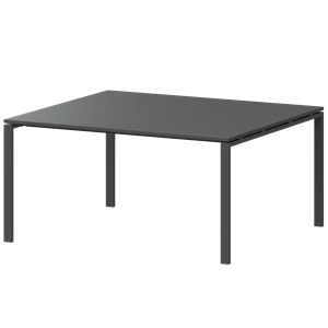 Стол переговорный на металлокаркасе Арго-М АМП-003.123 Антрацит/Антрацит - фото 8130825