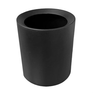 Контейнер, урна, ведерко для мусора НАСТОЛЬНОЕ без крышки 2 л, 155х130х145 мм, черный, BOOMHOUSE (БУМХАУС), 238901 - фото 8274536