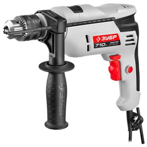 Дрель ударная 710 Вт, диаметр патрона 13 мм, ЗУБР Мастер ДУ-710 ЭРМ2 - фото 8274785