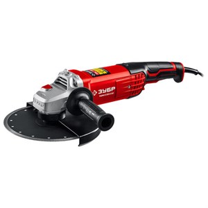 Машина шлифовальная угловая 2200 Вт, 6600 об/мин, диск 230 мм, ЗУБР Мастер УШМ-230-2205 П - фото 8274802