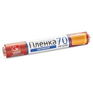 Багажная пленка для ручной упаковки, ассорти, 29 см х 70 м, 12 мкм, GRIFON, 301-045 - фото 8274854