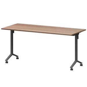 Стол мобильный складной Моби МБ22-160.70 Темный шимо/Антрацит - фото 8332511