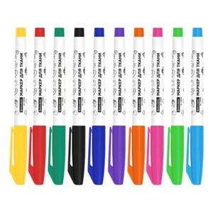 Маркеры для ткани 10 ЦВЕТОВ, TEXTILE MARKER, несмываемые, круглый наконечник 1-3 мм, BRAUBERG, 152656 - фото 8356309