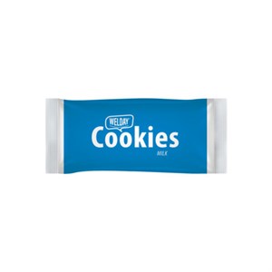 Печенье хрустящее в индивидуальной упаковке WELDAY (ВЭЛДЭЙ) "Сливочное", 100 штук в офис-боксе, 624096 - фото 8408432