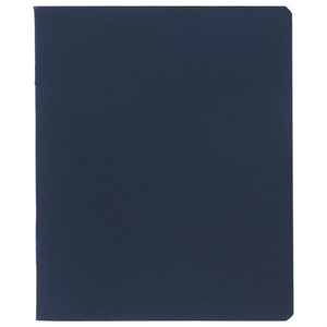 Тетрадь А5 96 л., HATBER, скоба, клетка, Soft-touch ламинация, SoloMatte "Сапфир", 092748, 96Т5лВ1 - фото 8417449