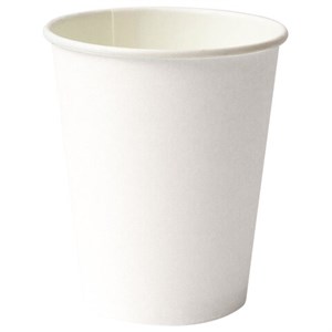 Стакан одноразовый бумажный 250/273 мл, D 80 мм, белый, КОМПЛЕКТ 1000 шт., холодное/горячее, WELDAY (ВЭЛДЭЙ), 702689 - фото 8522105
