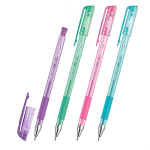 Ручка гелевая с грипом, кросс-серия PASTEL, BRAUBERG, ЧЕРНАЯ, стандартный узел 0,5 мм, линия письма 0,35 мм, 273254 - фото 8541944