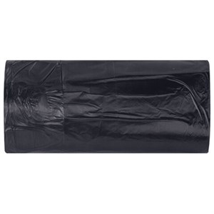 Мешки для мусора 30 л, черные, в рулоне 50 штук, сверхпрочные, ПВД 30 мкм, 50x58 см, LAIMA, 702650 - фото 8554898