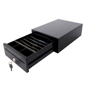 Ящик денежный механический ФОРТ 2M, 205х302х95 мм, без подключения ККМ, черный, 22463 - фото 8637387