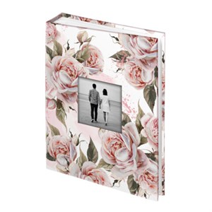 Фотоальбом BRAUBERG "Flowery love" на 200 фото 10х15 см, твердая обложка, окно под фото, 391424 - фото 8637396