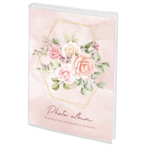 Фотоальбом BRAUBERG "Watercolor flowers" на 36 фото 10х15 см, мягкая обложка, 391431 - фото 8637409