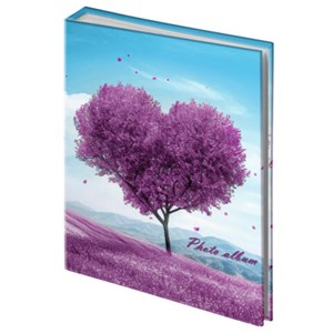 Фотоальбом BRAUBERG "Fancy heart" на 100 фото 10х15 см, твердая обложка, 391439 - фото 8637422