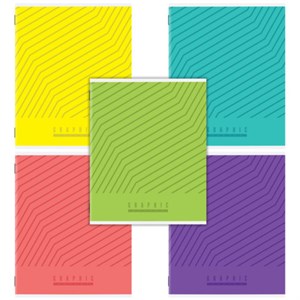 Тетрадь А5 48 л. STAFF "College", скоба, клетка, офсет №2 ЭКОНОМ, обложка картон, "ЯРКАЯ", 405624 - фото 8637472