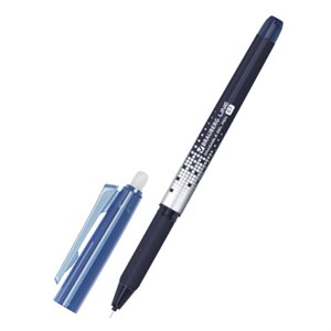 Ручка стираемая гелевая с грипом BRAUBERG "LINE DARK COLOR", СИНЯЯ, игольчатый наконечник 0,7 мм, линия письма 0,5 мм, 144438 - фото 8657026