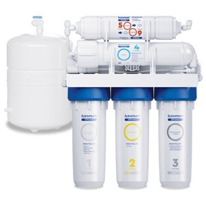 Фильтр для воды с баком в комплекте БАРЬЕР "ПРОФИ Осмо 100", обратный осмос, 5 ступеней, бак 12 л, Н151Р10 - фото 9055048