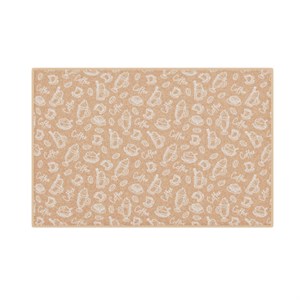 Коврик для сушки посуды из микрофибры, 31х47 см, "КОФЕ", 440 г/м2, BOOMHOUSE (БУМХАУС), 701155 - фото 9089700