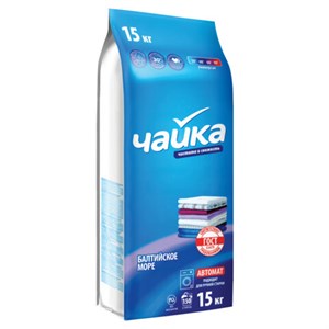 Стиральный порошок автомат универсальный 15кг ЧАЙКА "Балтийское море", СОНЦА Беларусь, 89540 - фото 9089747