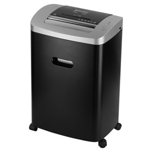 Уничтожитель (шредер) BRAUBERG JP822M, CD, 5 уровень секретности, 2х12 мм, 8 листов, корзина 22 литра, 532591 - фото 9104845