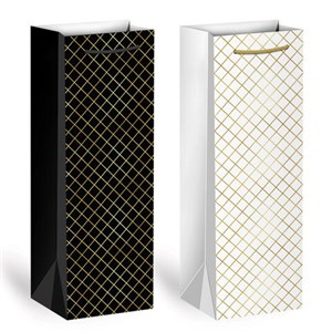 Пакет подарочный под бутылку (1 штука), 13х9x36 см (B), "Leather Bottle Bag", ассорти, ЗОЛОТАЯ СКАЗКА, 700802 - фото 9176588