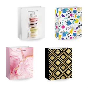 Пакет подарочный (1 штука) 18х10х23 см (M), "Everyday Collection", ассорти, фольга, ЗОЛОТАЯ СКАЗКА, 700807 - фото 9176594