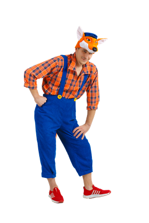 Костюм взрослый Братец Лис - фото 9176739