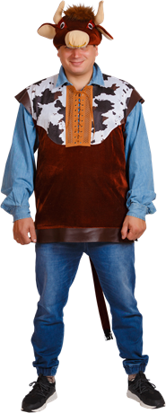 Костюм взрослый Бык "Буян" - фото 9176743