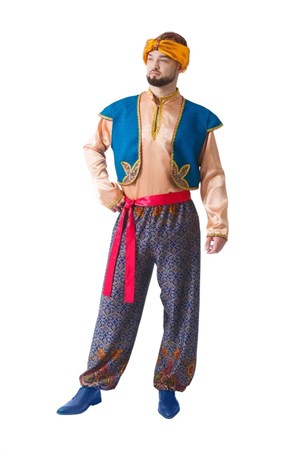 Костюм взрослый карнавальный Алладин - фото 9176760