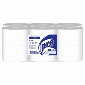 Полотенца бумажные с центральной вытяжкой 275 м PROtissue (M2) COMFORT, 1-слойные, с перфорацией, КОМПЛЕКТ 6 рулонов, C351, С351 - фото 9193302