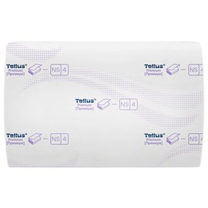 Салфетки Tellus/TORK (Система NS4) ПРЕМИУМ, 2-слойные, КОМПЛЕКТ 20 шт., 200 шт., белые, 773100 - фото 9231846