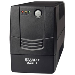 Источник бесперебойного питания SMARTWATT UPS UNI 1050E, 1050 ВА (630 Вт), 2 розетки, 3703020390009 - фото 9295894