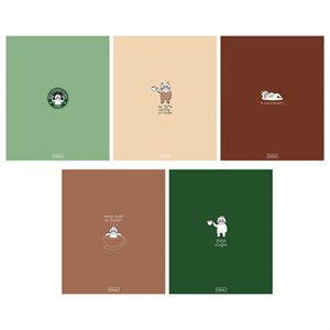 Тетрадь А5 96л. HATBER скоба, клетка, Soft-touch ламинация, Coffee Story (микс в спай, 96Т5лВ1 - фото 9457261