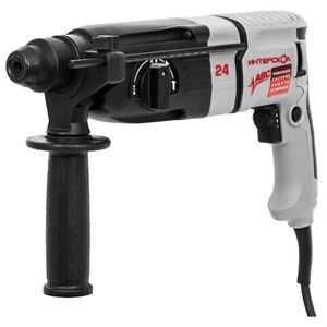 Перфоратор сетевой, 720 Вт, 1240 оборотов/мин, 5080 ударов/мин, патрон SDS+, ИНТЕРСКОЛ П-24/700АВС, 160.1.4.40 - фото 9457376