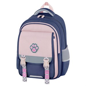 Рюкзак BRAUBERG SNAP, 2 отделения, 3 кармана, "Blue paw", 39х28х16 см, 274436 - фото 9463245