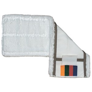 Насадка МОП плоская 40см VILEDA "МикроПур Комби", уши (ТИП УВ) микрофибра, белый, 167297 - фото 9463289