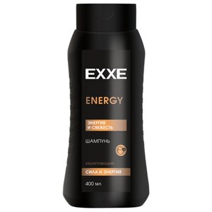 Шампунь укрепляющий для мужчин 400 мл EXXE MEN ENERGY "Сила и энергия", С0007974 - фото 9567713