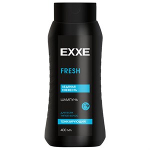 Шампунь для всех типов волос для мужчин 400 мл EXXE MEN FRESH "Тонизирующий", С0007975 - фото 9567714