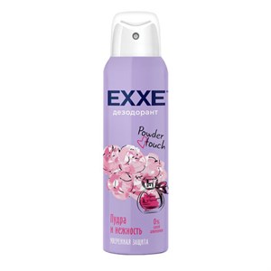 Дезодорант для тела женский 150 мл EXXE POWDER TOUCH "Пудра и нежность", С0007835 - фото 9567725