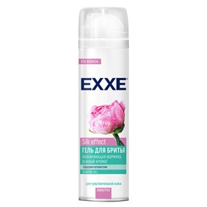 Гель для бритья 200 мл EXXE FOR WOMEN "SILK EFFECT", глицерин + аллантоин, С0007322 - фото 9567732