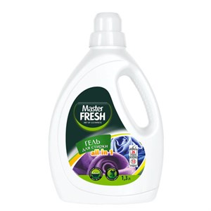 Гель для стирки для всех типов тканей 1,3 л MASTER FRESH "ALL IN 1", универсальный, С0007770 - фото 9567736
