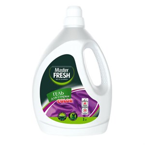 Гель для стирки для цветных тканей 3 л MASTER FRESH "COLOR", С0007897 - фото 9567738