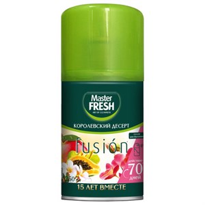 Сменный баллон 250 мл MASTER FRESH "Королевский десерт" для автоматических освежителей, С0006173 - фото 9567758